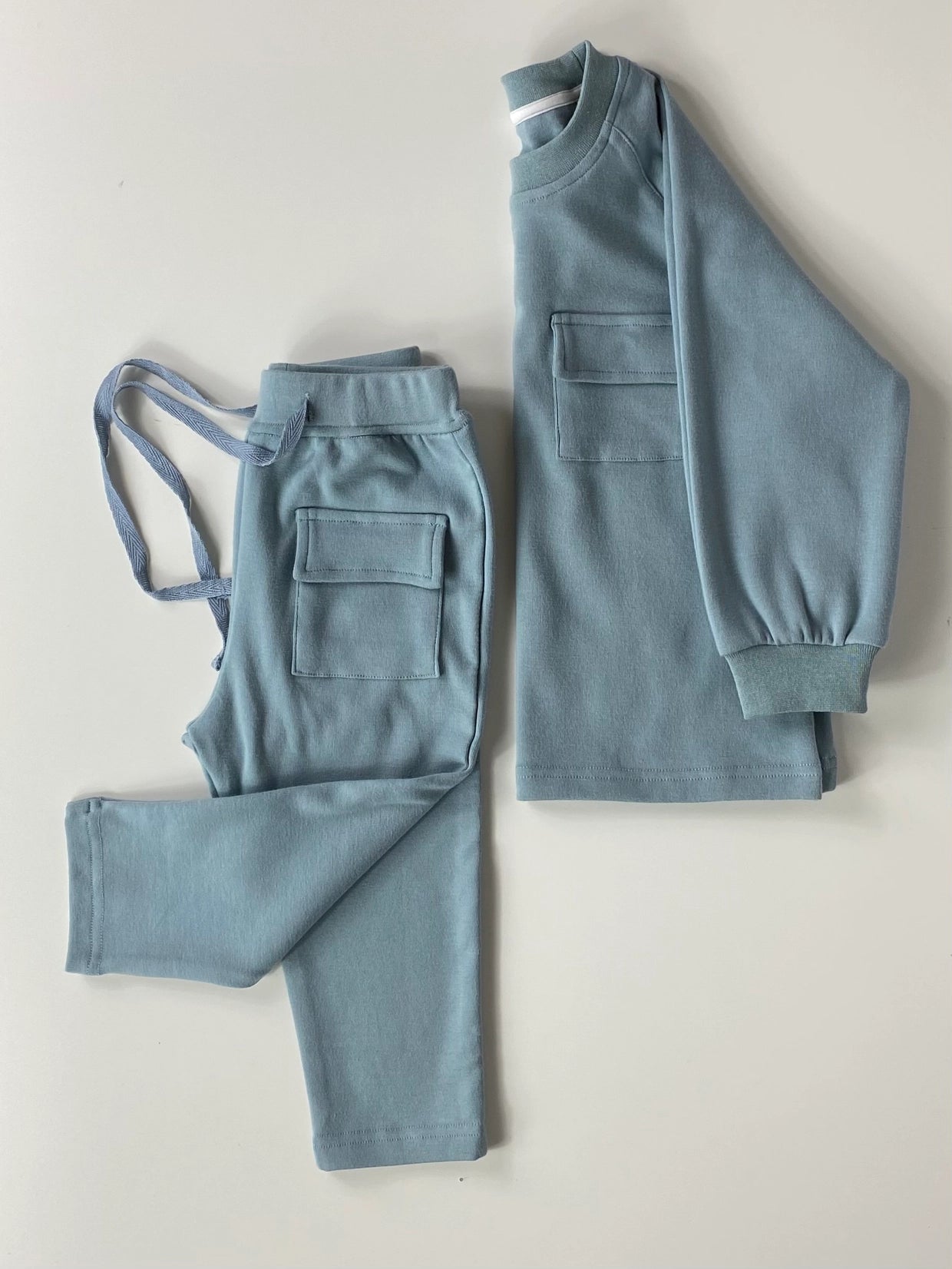 Dusty Blue Jogger Set