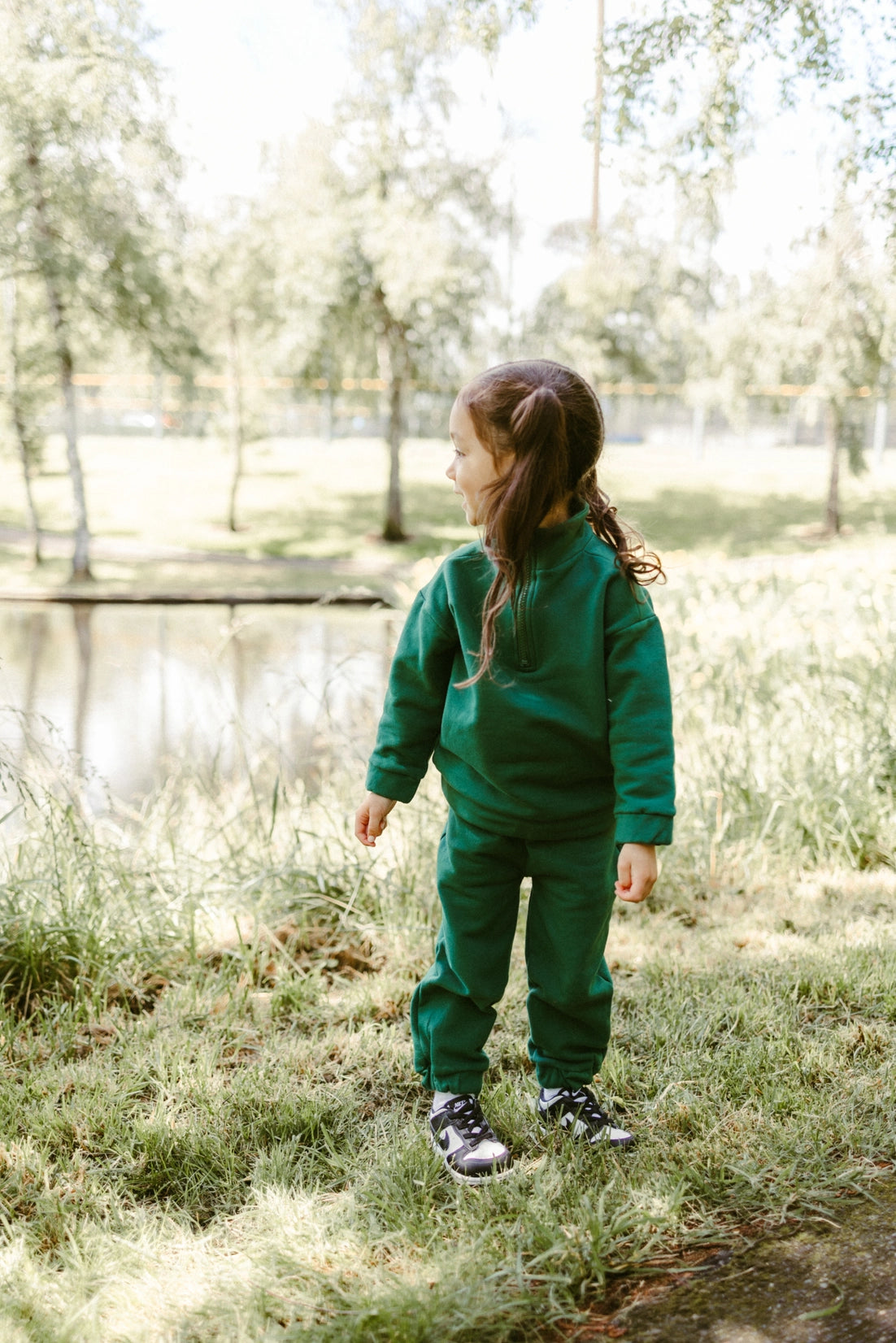 Emerald Fleece Jogger Set