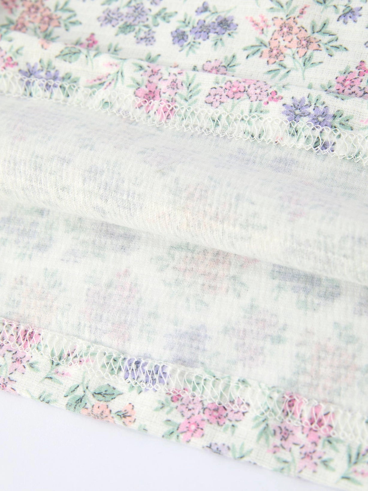 Smocked Purple Floral Dress