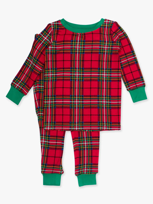 Red Plaid Bamboo PJs