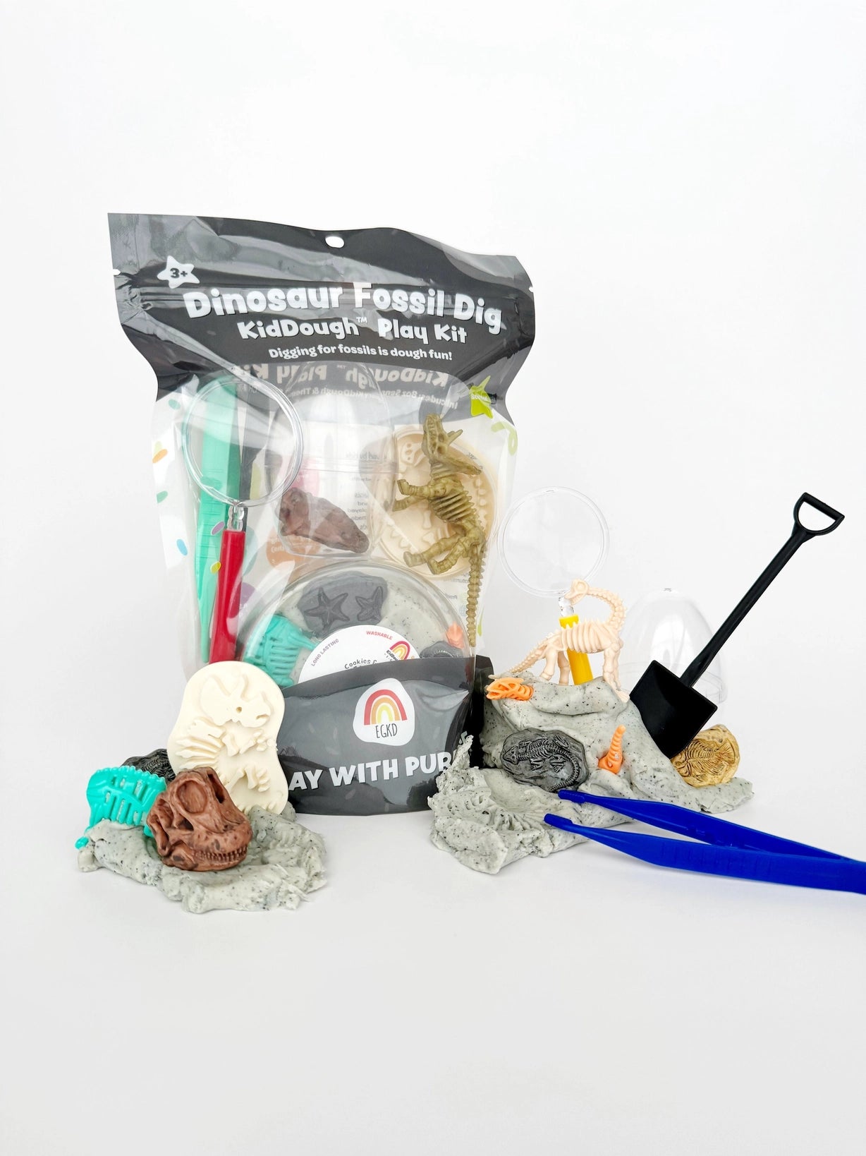 Dino Fossil Dig KidDough Play Kit