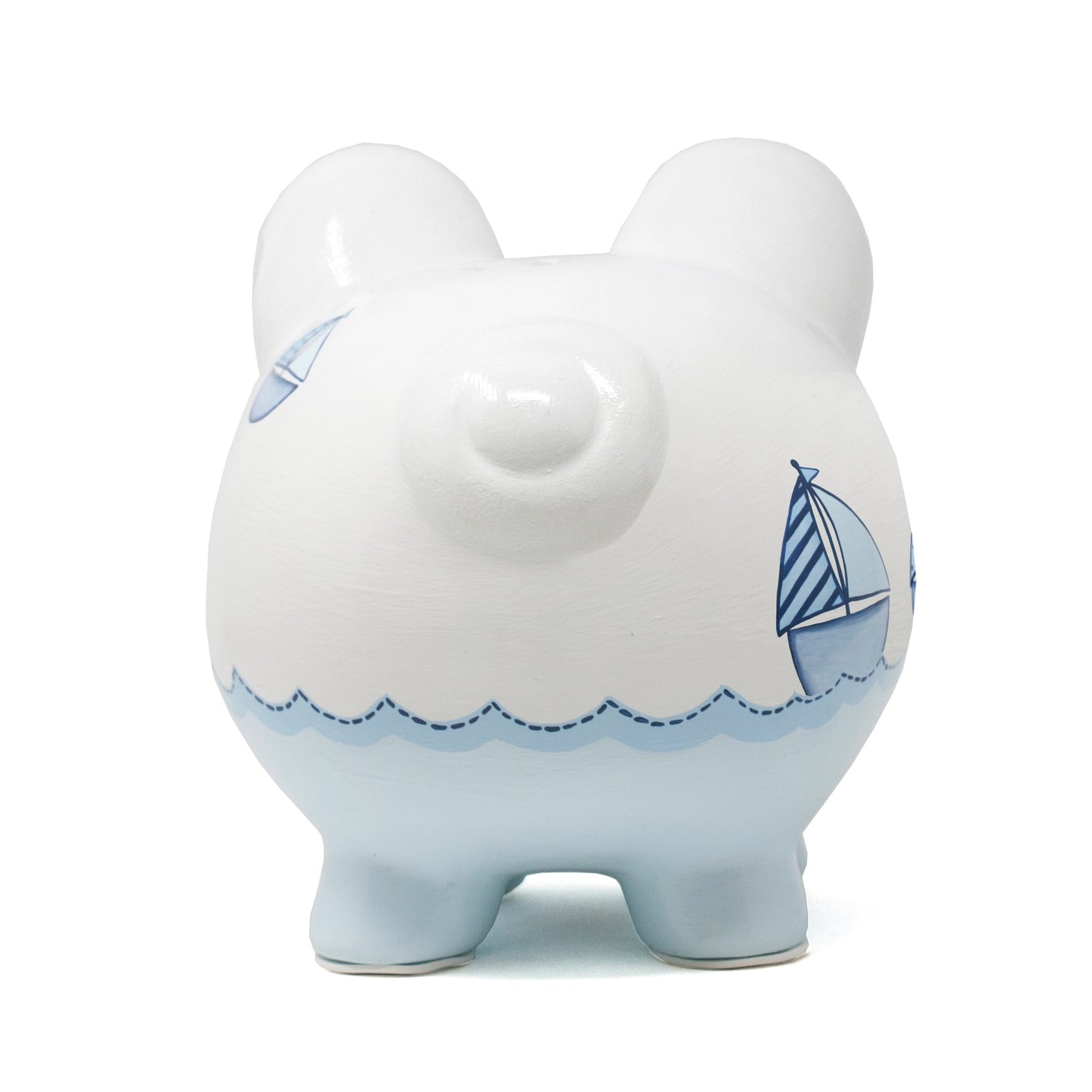 Triple Sailboat Piggy Bank