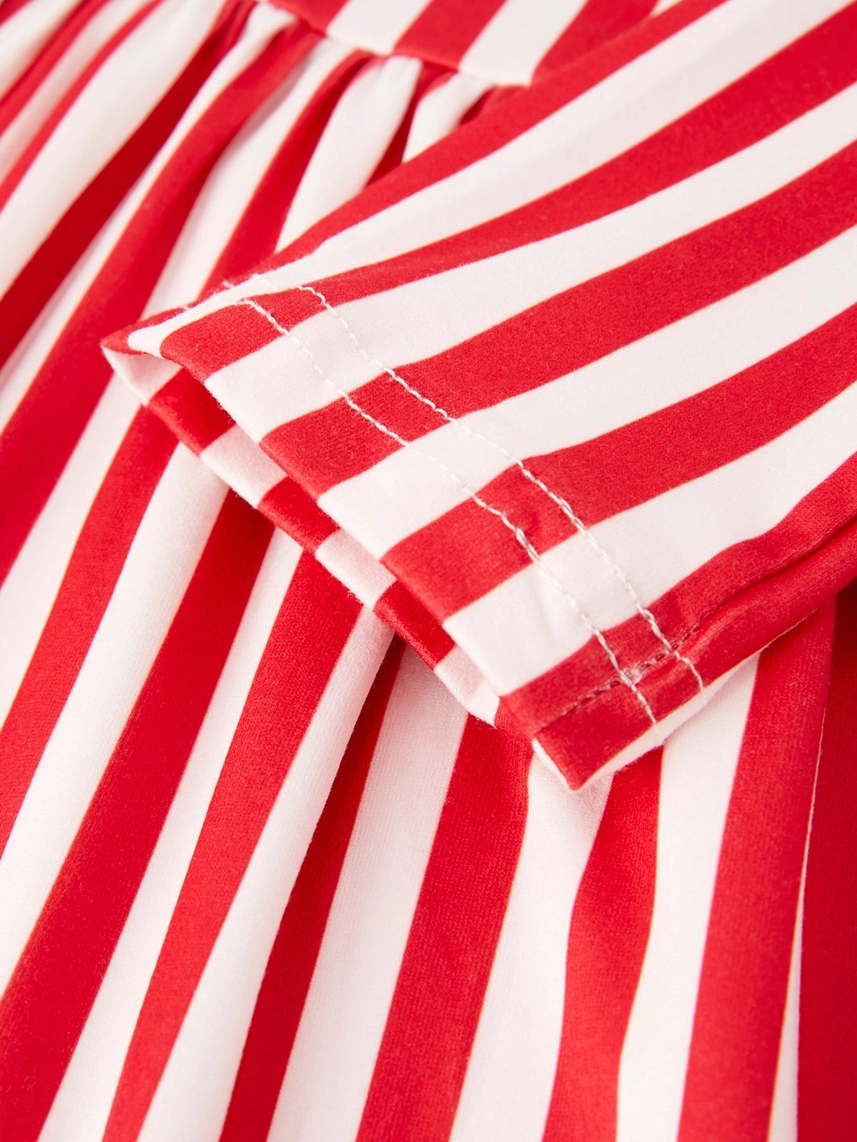 Peppermint Stripes Twirl Dress