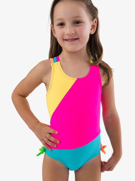 Neon Cross Back One Piece
