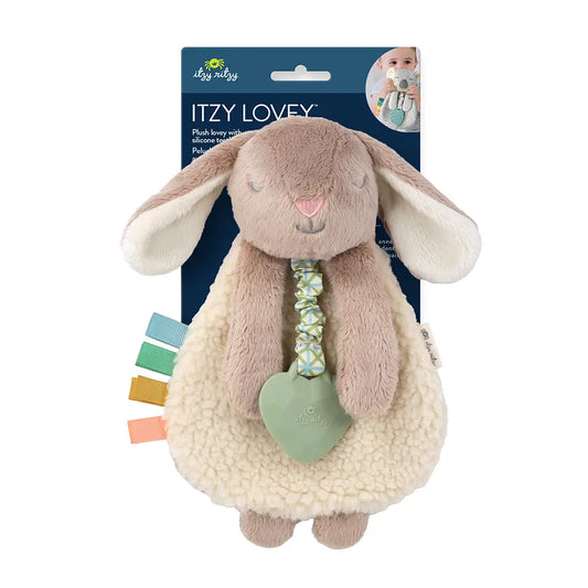 Taupe Bunny Itzy Friends Love Plush