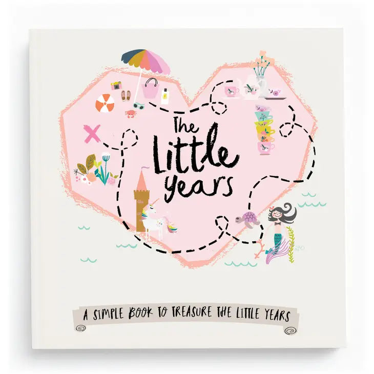 The Little Years Toddler Memory Book: Pink