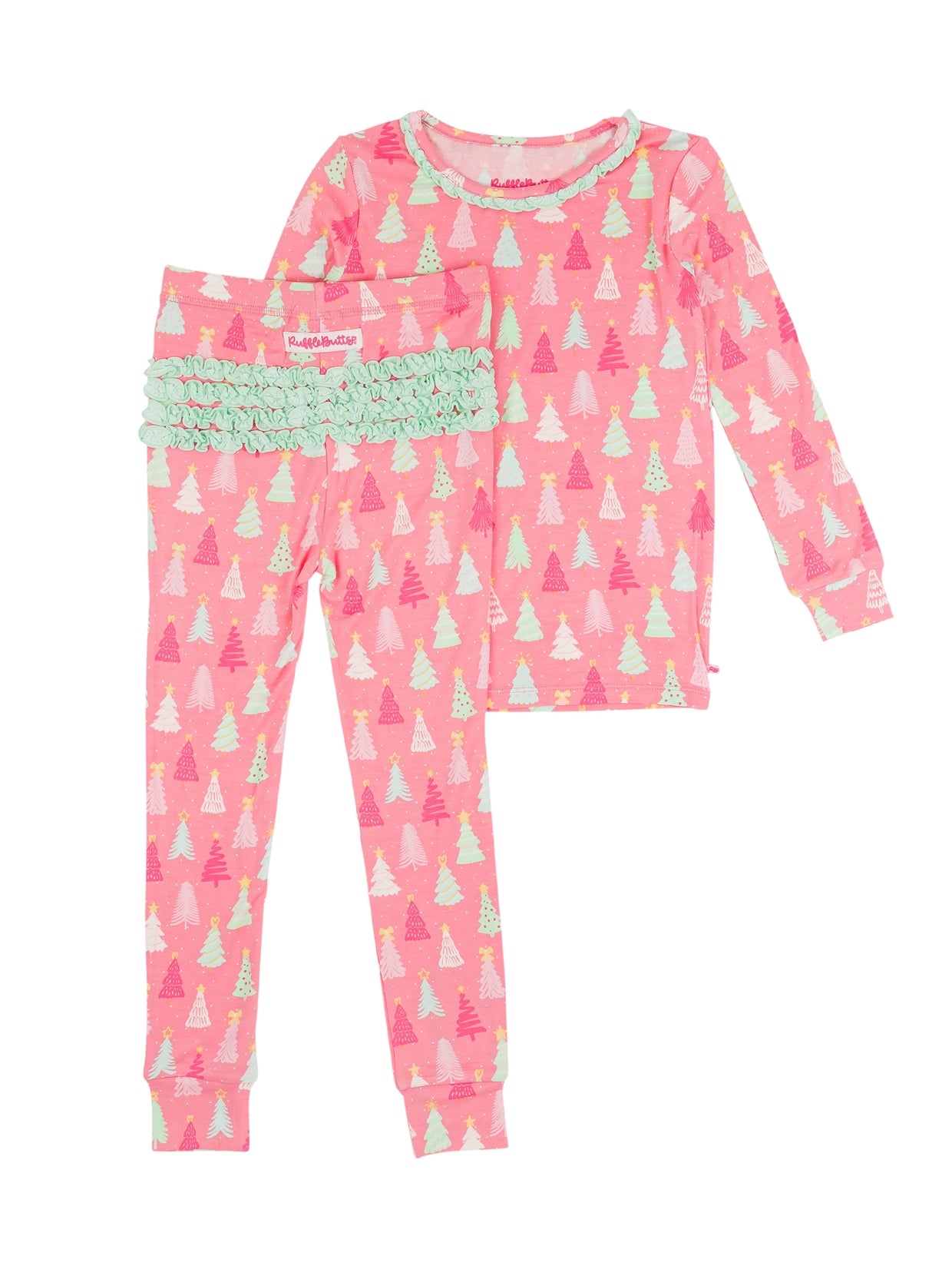 Pink Pines Bamboo PJ Set