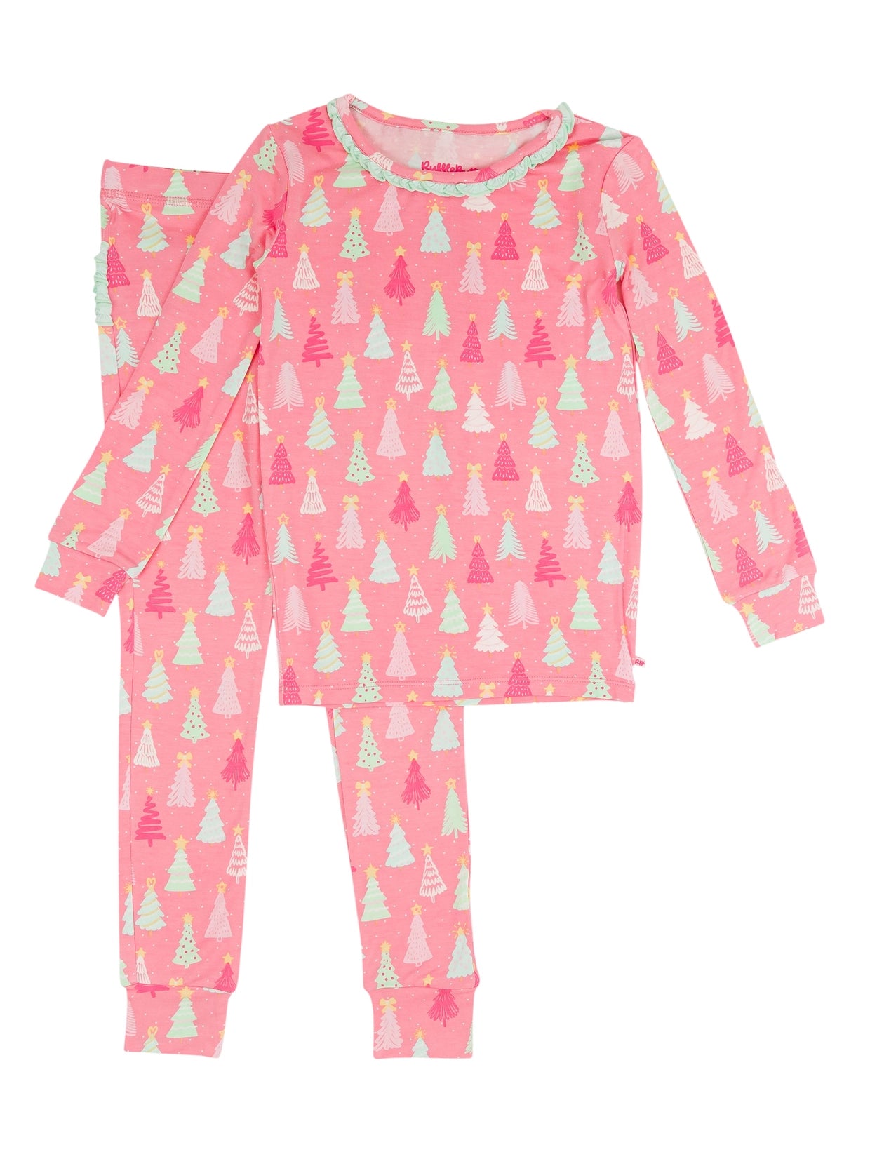 Pink Pines Bamboo PJ Set