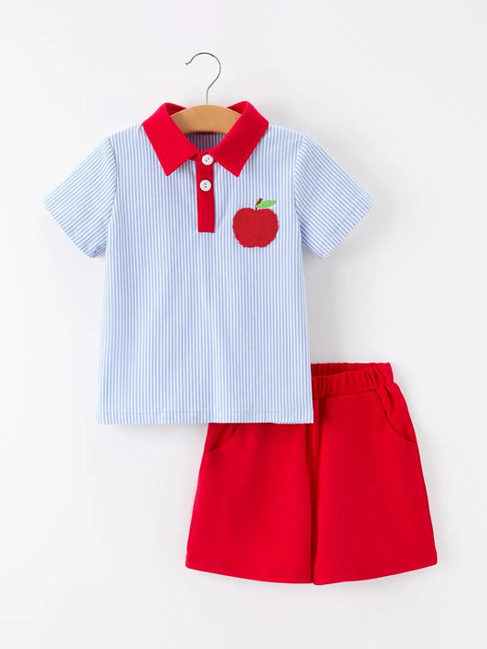Chenille Apple Set