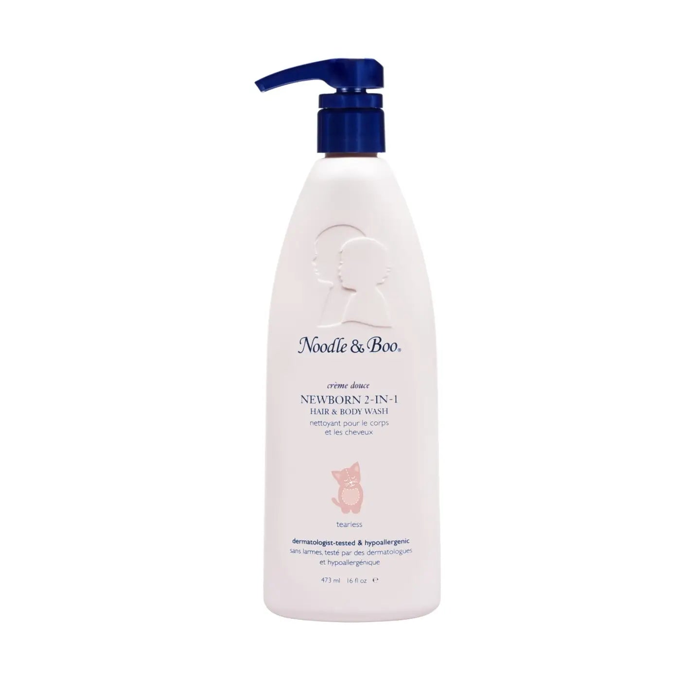 Newborn 2-in-1 Hair & Body Wash, Crème Douce