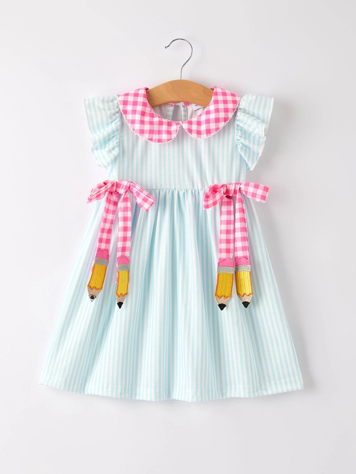 Striped Pencil Bow Dress