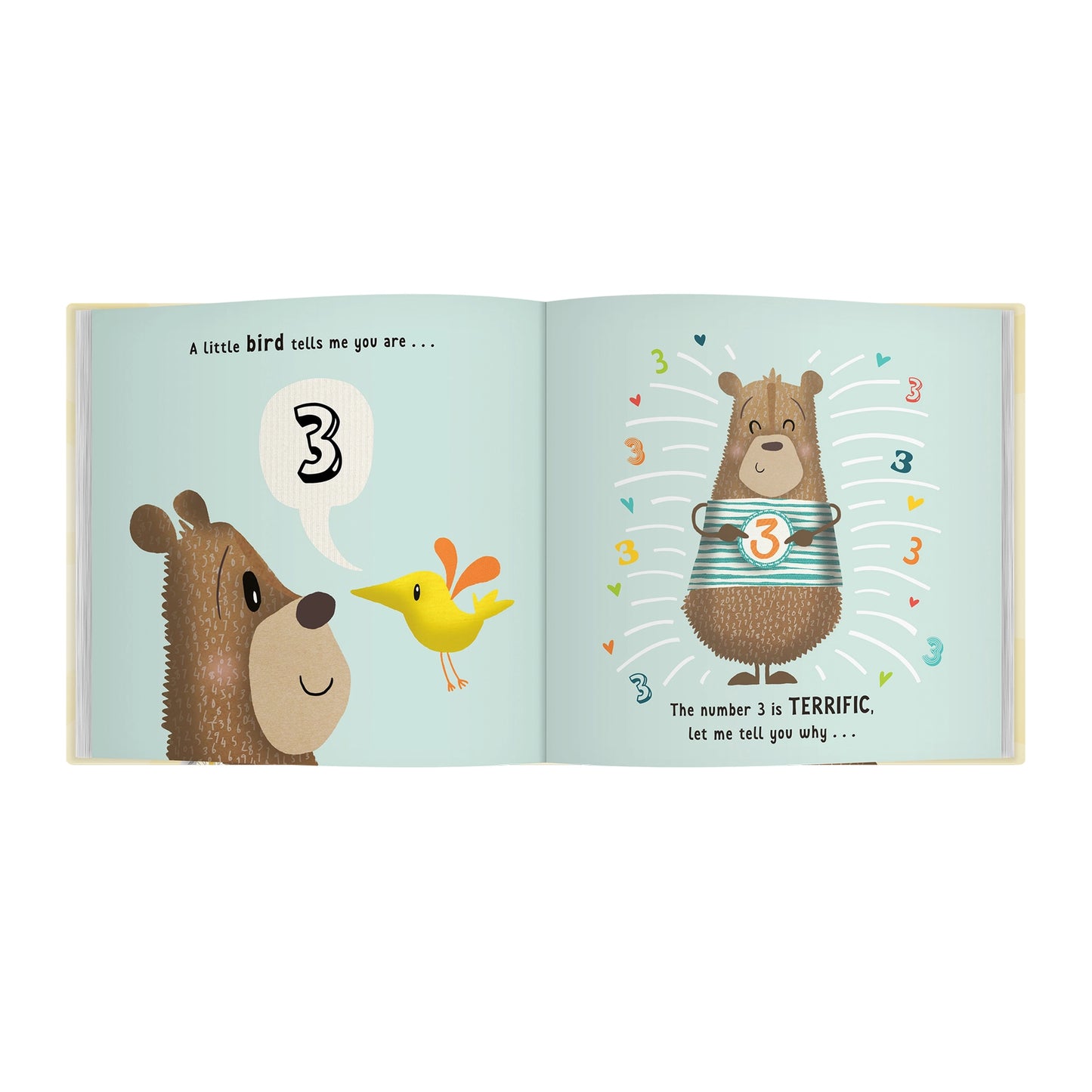 Now You Are Three - Birthday Book