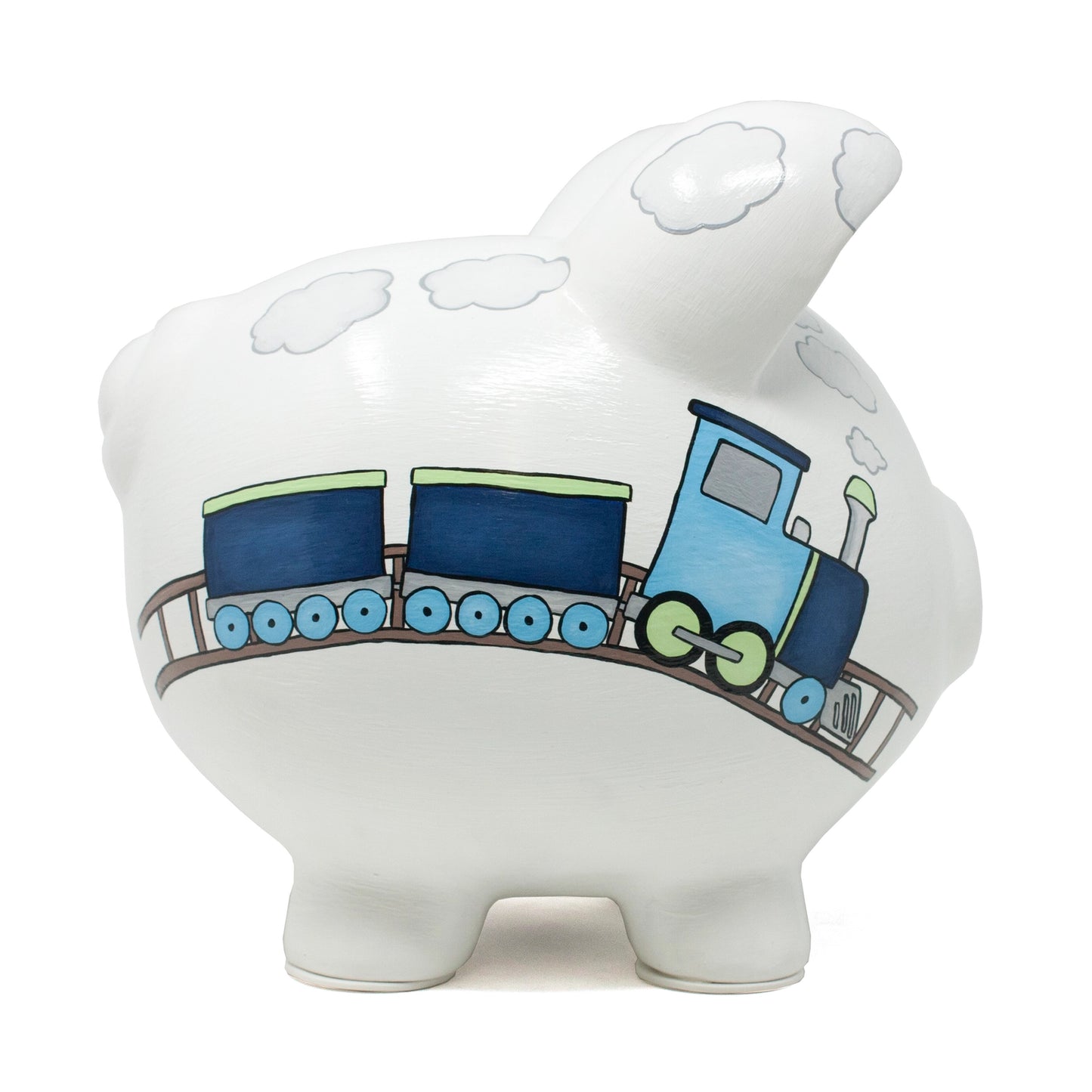 Box Car Train Piggy Bank