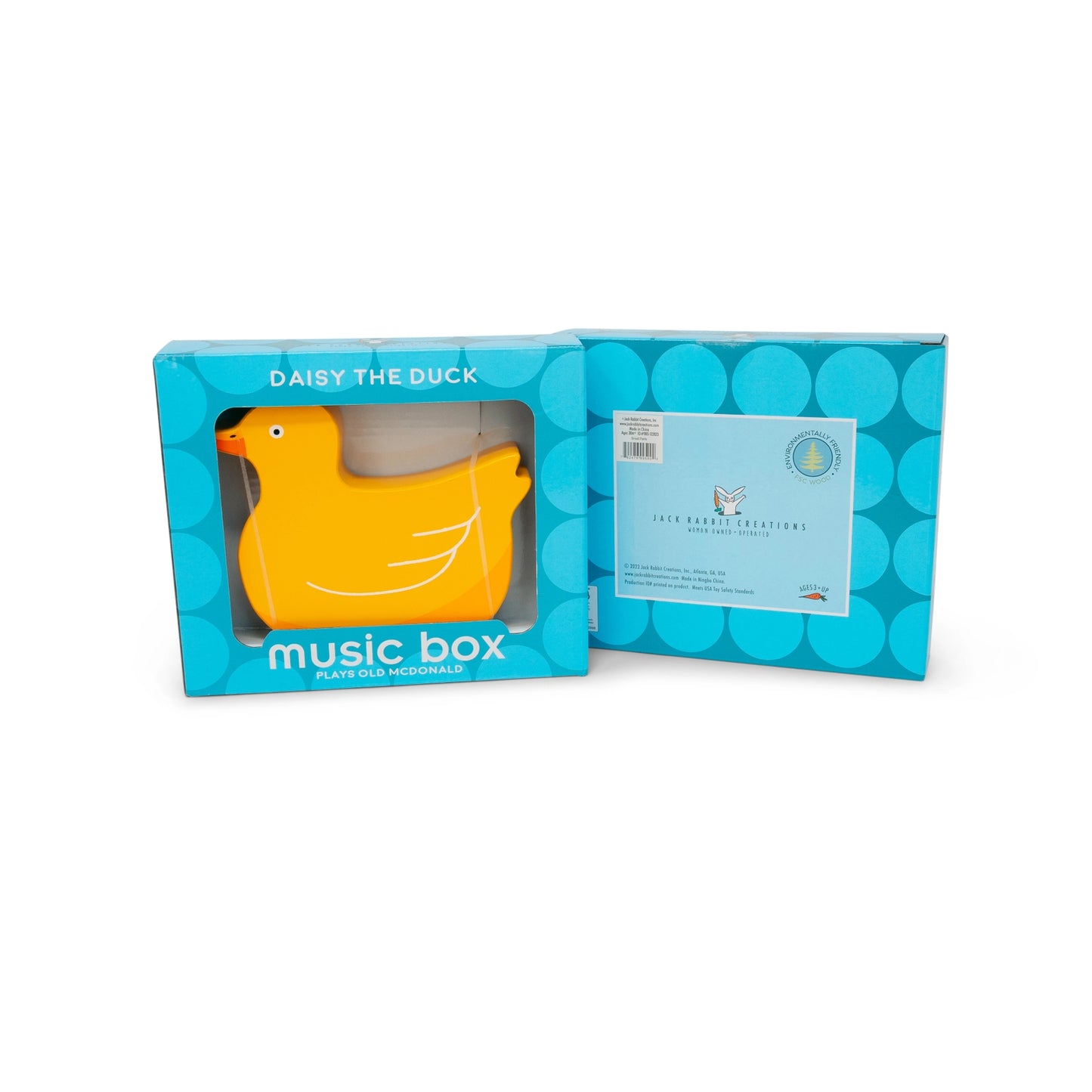 Wooden Duck Music Box