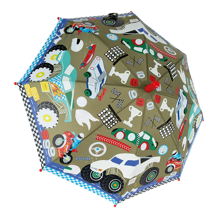 Color Changing Umbrella: Cars