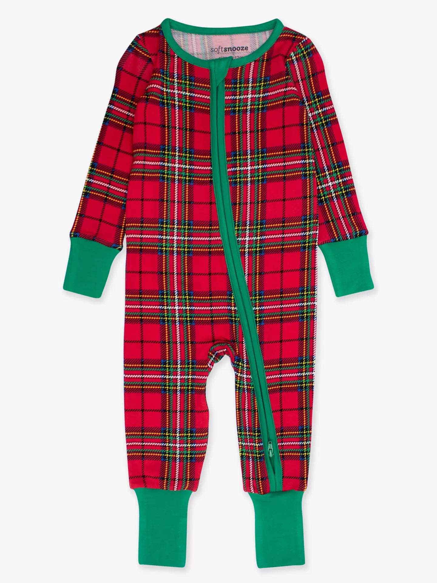 Red Plaid Bamboo Sleeper