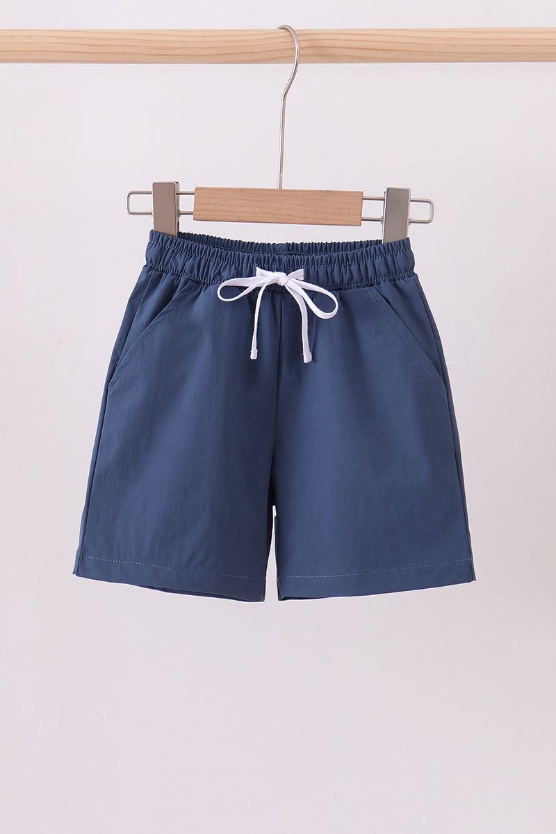 Boys Slate Blue Shorts