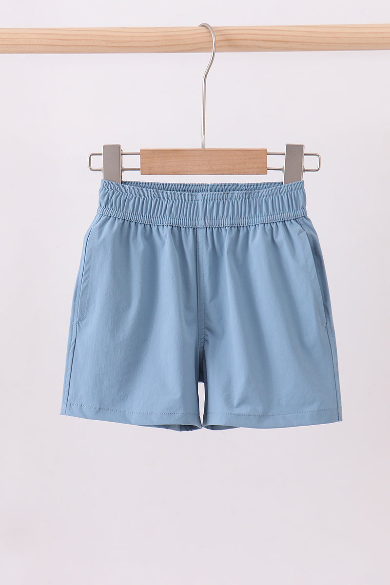 Boys Dusty Blue Shorts