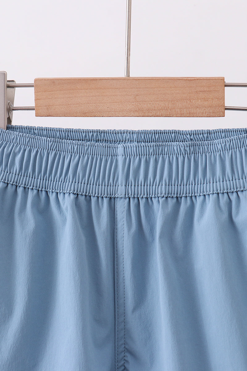 Boys Dusty Blue Shorts
