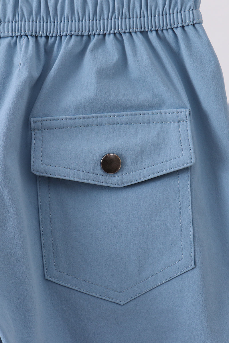 Boys Dusty Blue Shorts