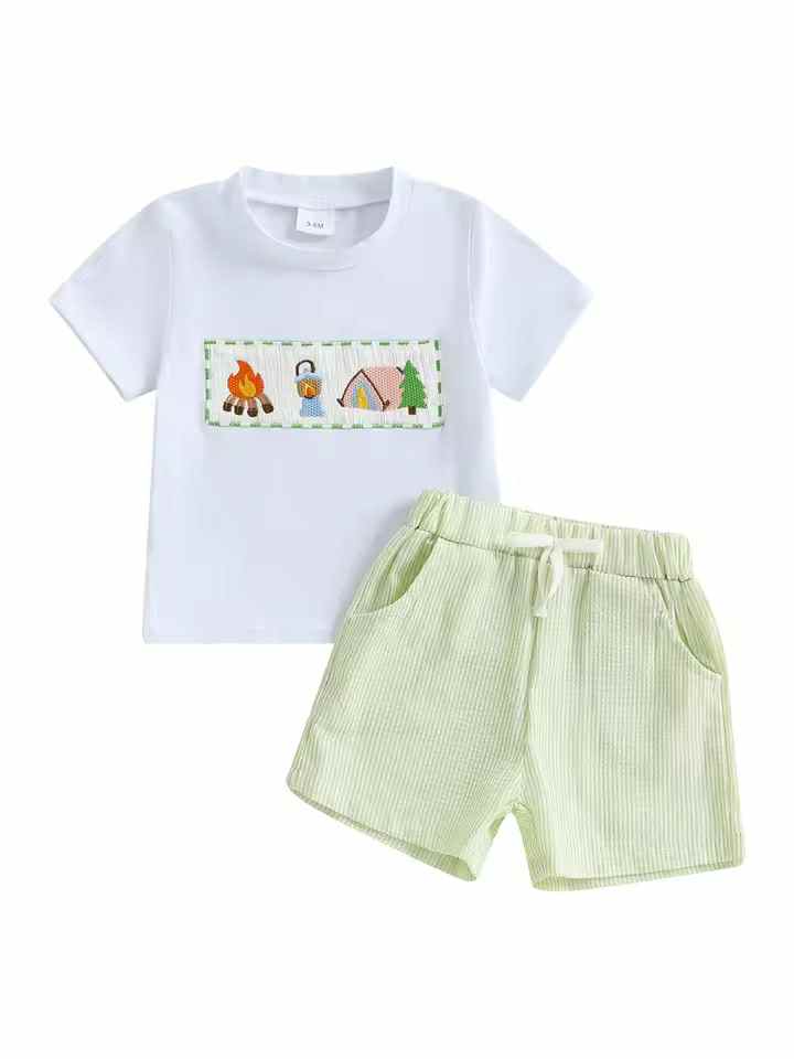Embroidered Camping Set