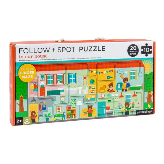 Follow & Spot Puzzle: In Our House
