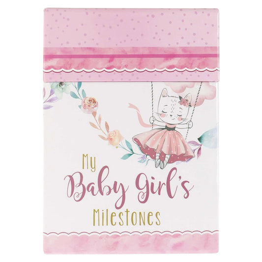 Baby Girl Milestones Box Set