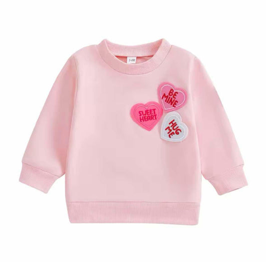 Heart Candy Applique Top