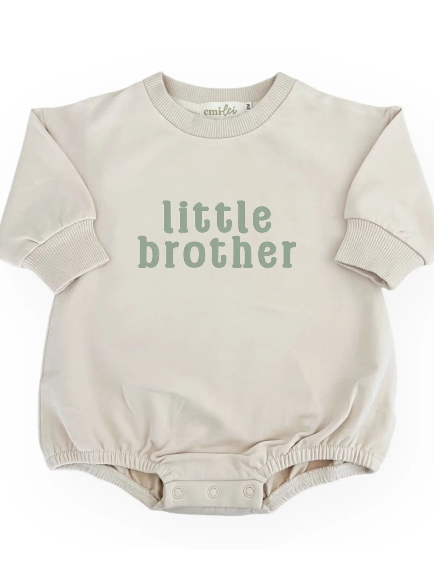 Little Brother Sweatshirt Romper