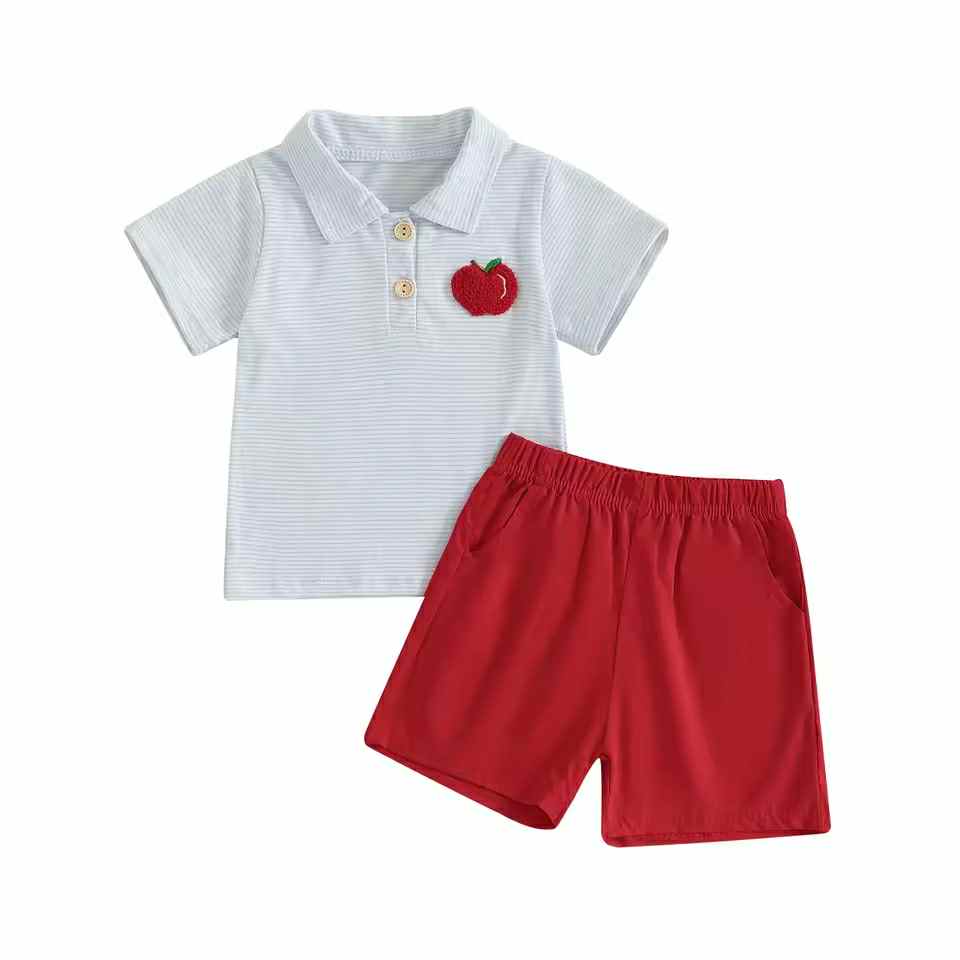 Apple Polo Set