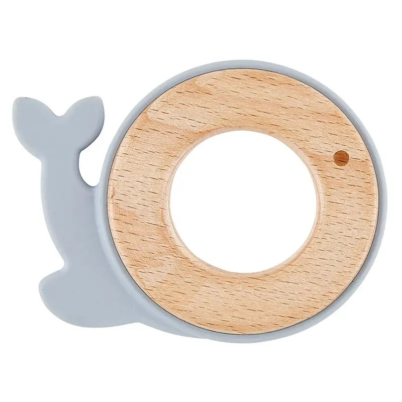 Whale Silicone Teether