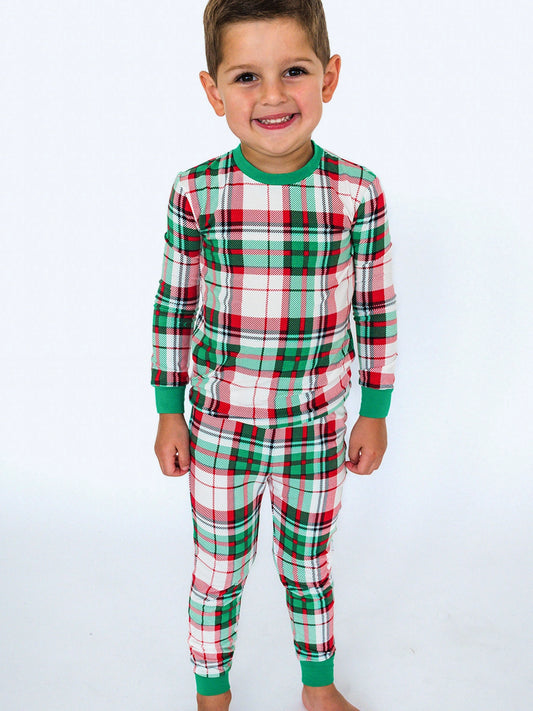 Plaid Bamboo PJs