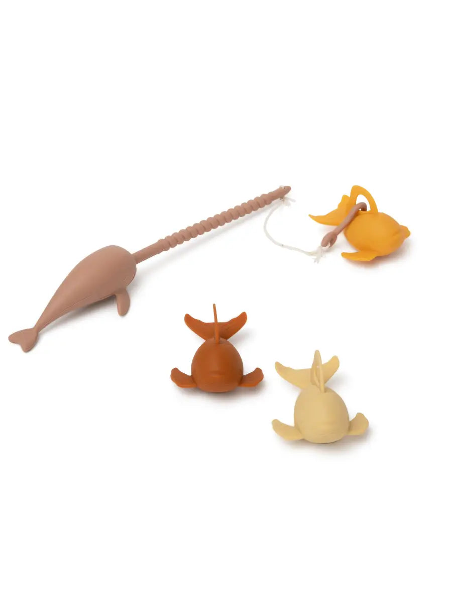 Silicone Fishing Playset - Coral