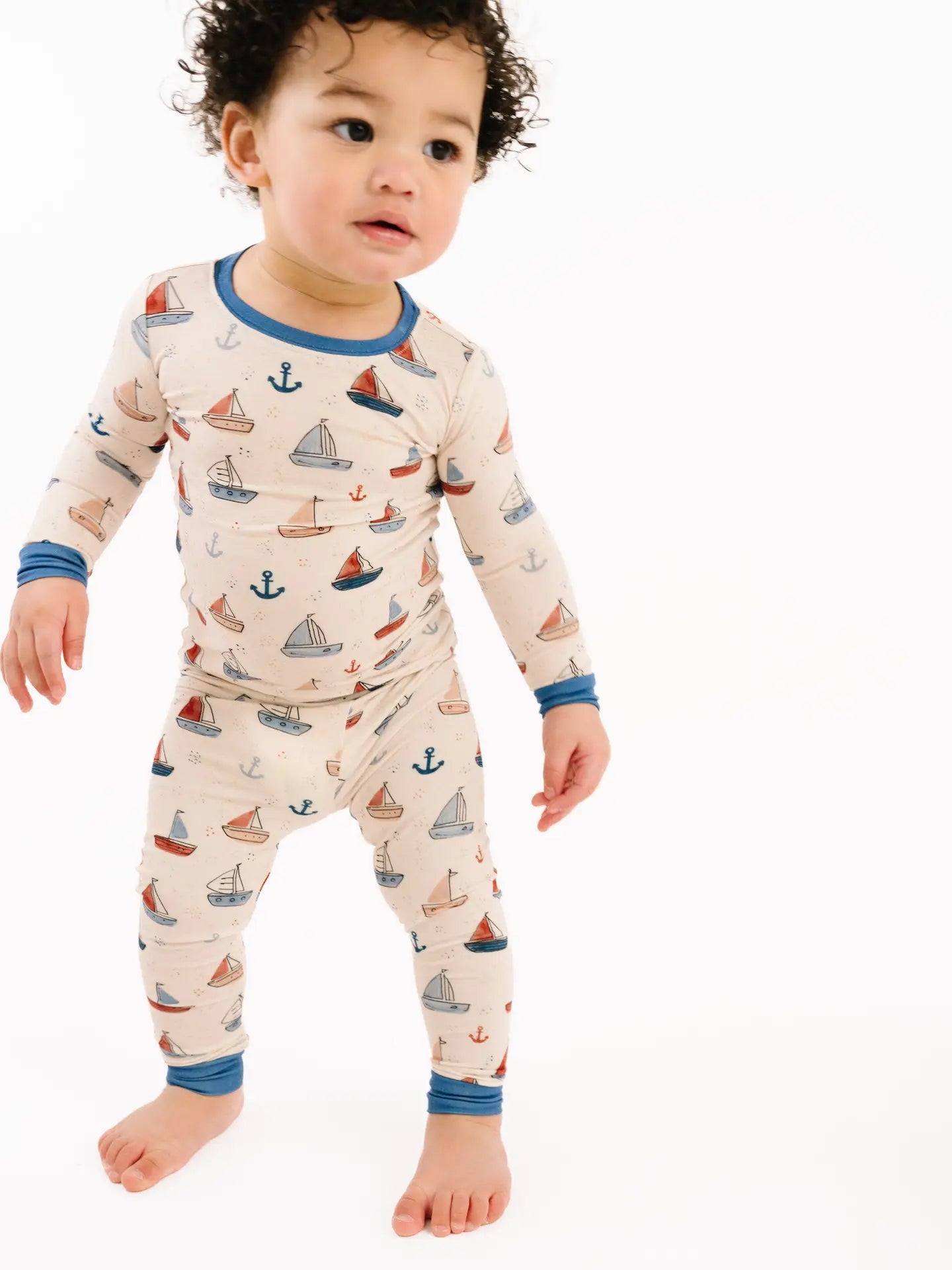 Nautical Sail Bamboo Set