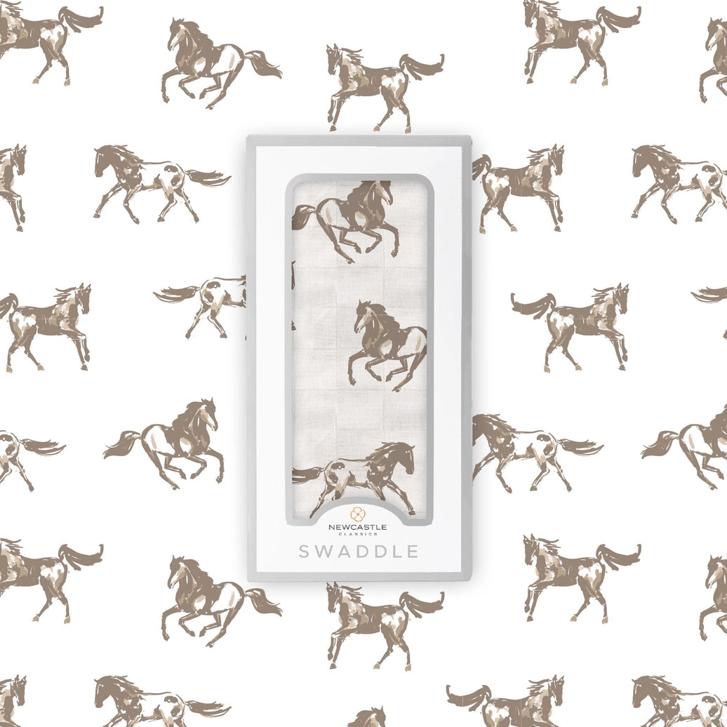 Galloping Horses Swaddle