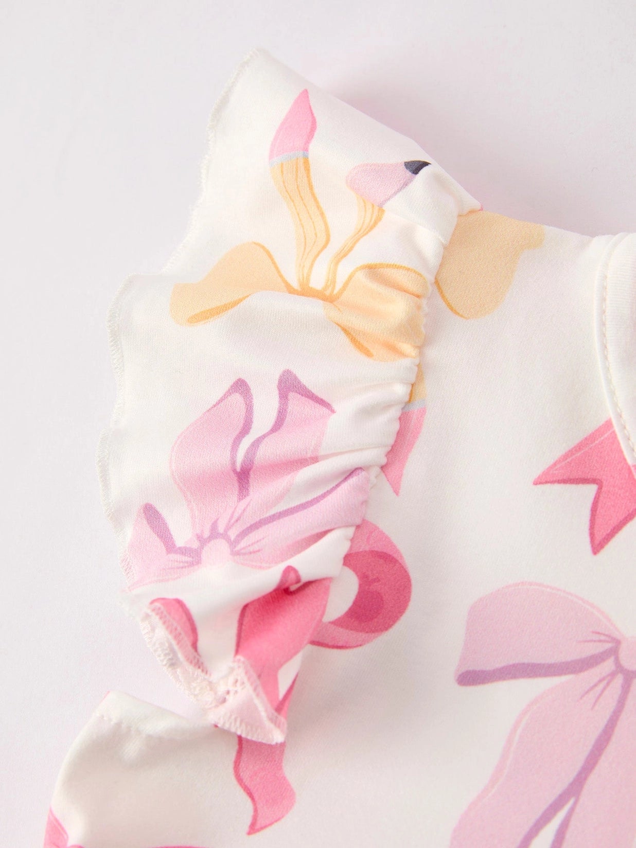 School Bows Shorts Set