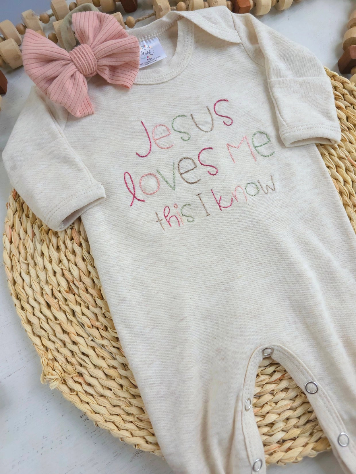 Jesus Loves Me Romper