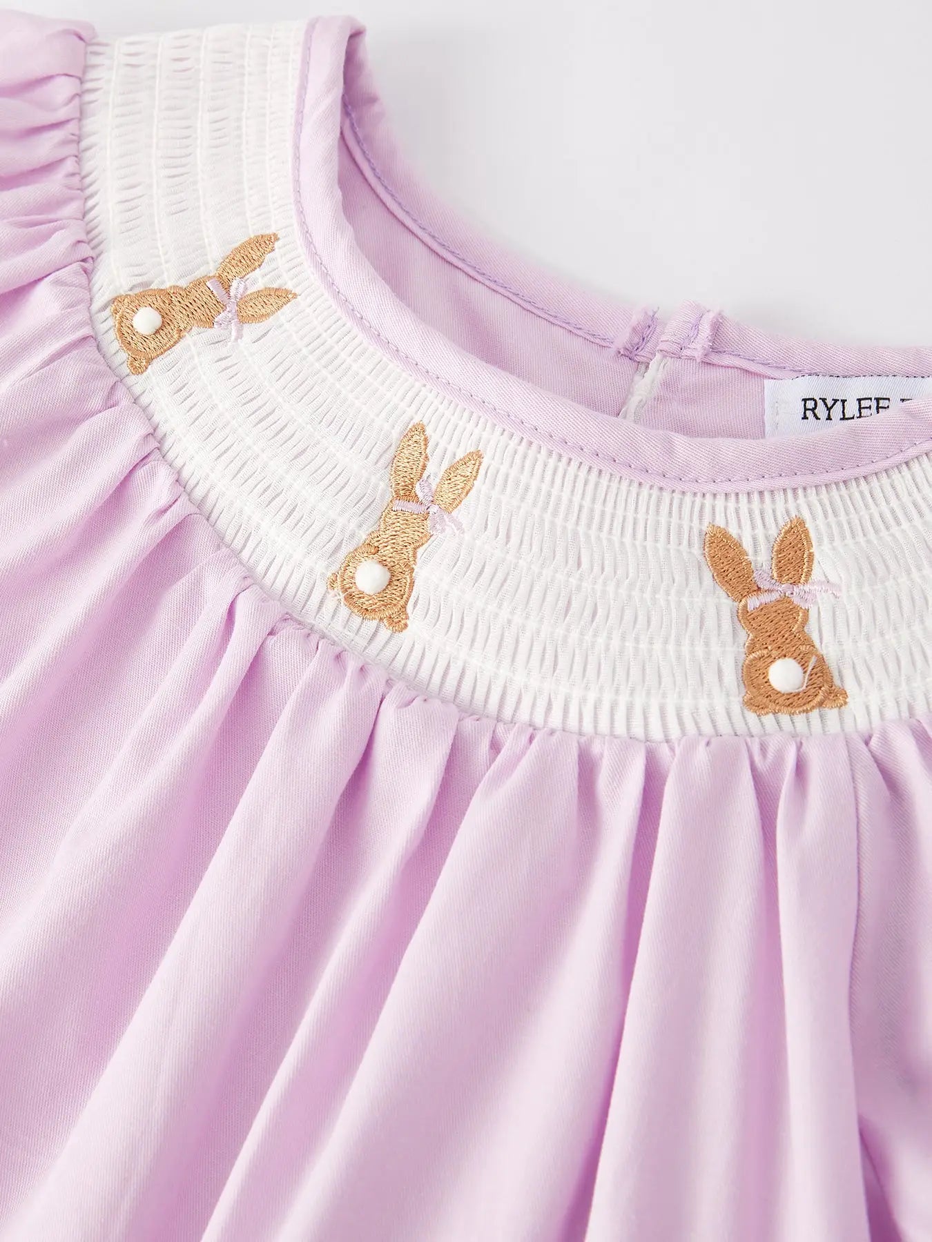 Smocked Bunny Bishop Dress