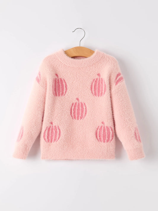 Pink Pumpkin Sweater