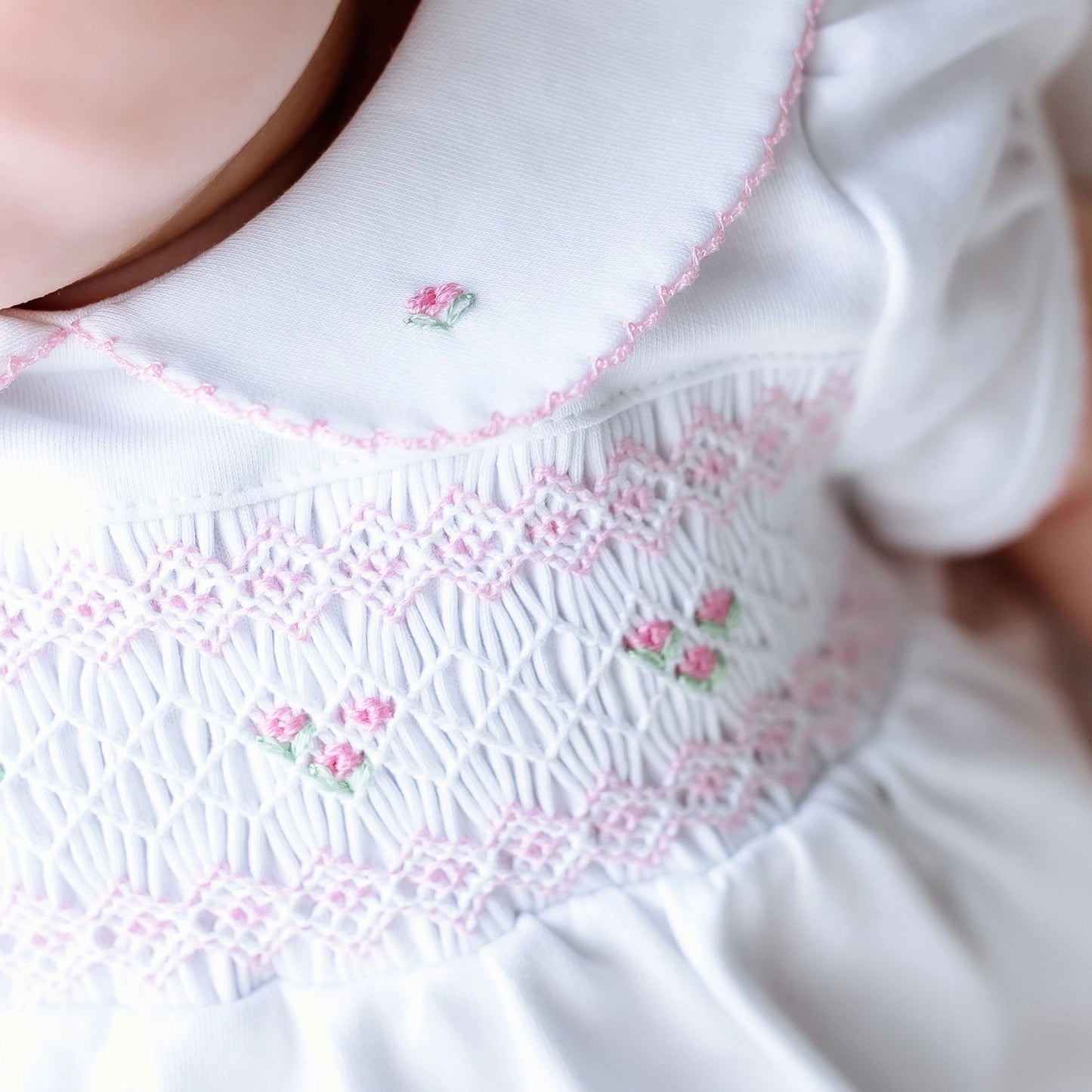 Piper's Smocked Diaper Set
