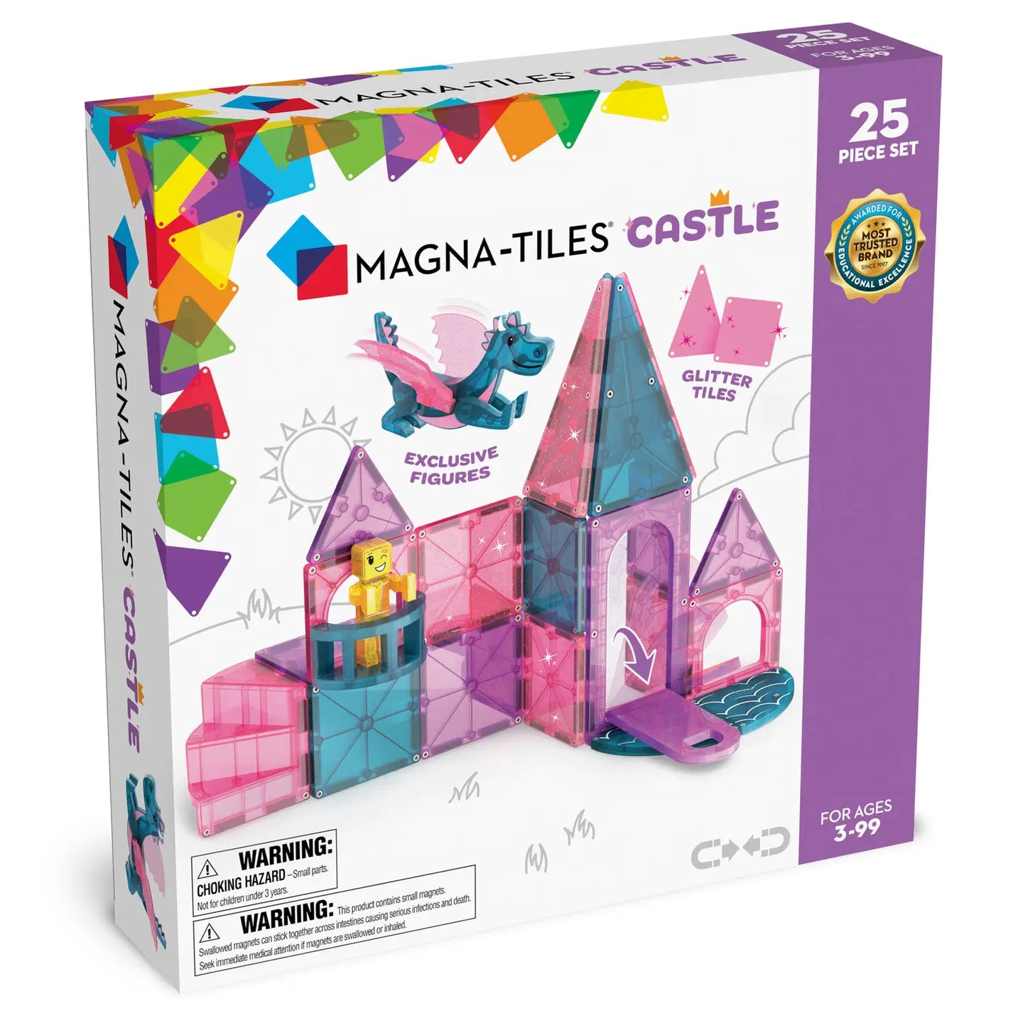 Magna-Tiles Castle 25 Pc