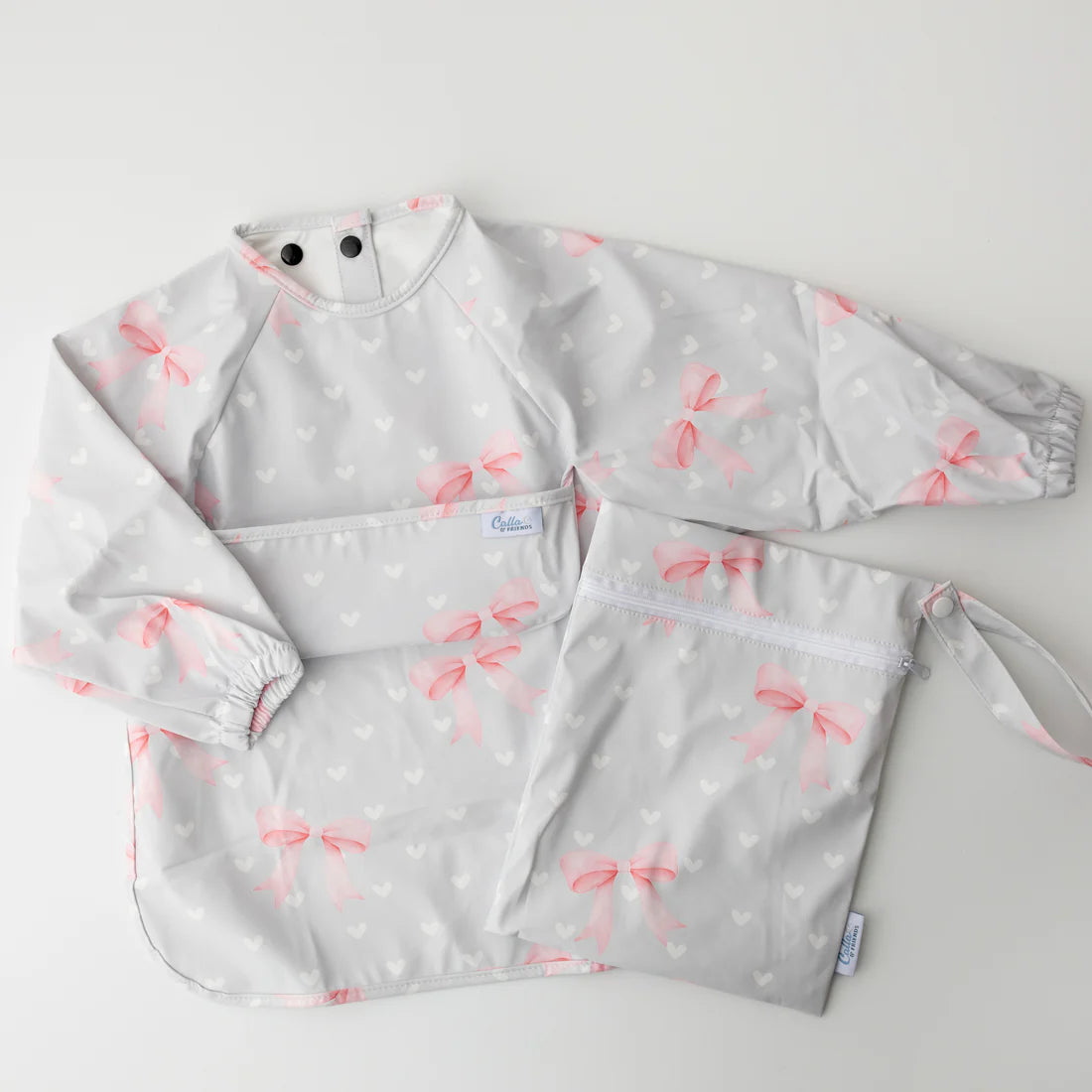 Grayson LS Sweet Bows Bib