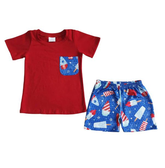 USA Popsicle Boy Shorts Set (Copy)