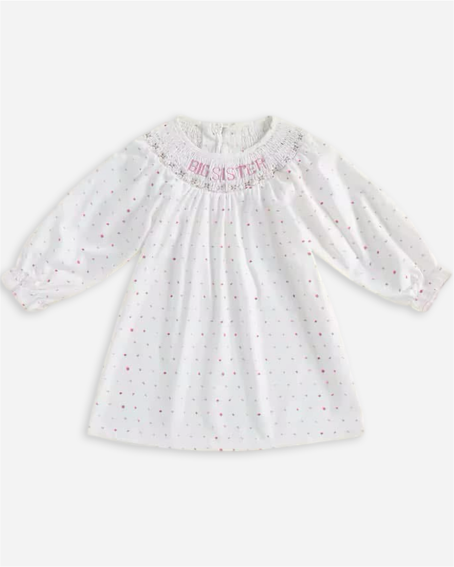 Big Sister Smocked Dress