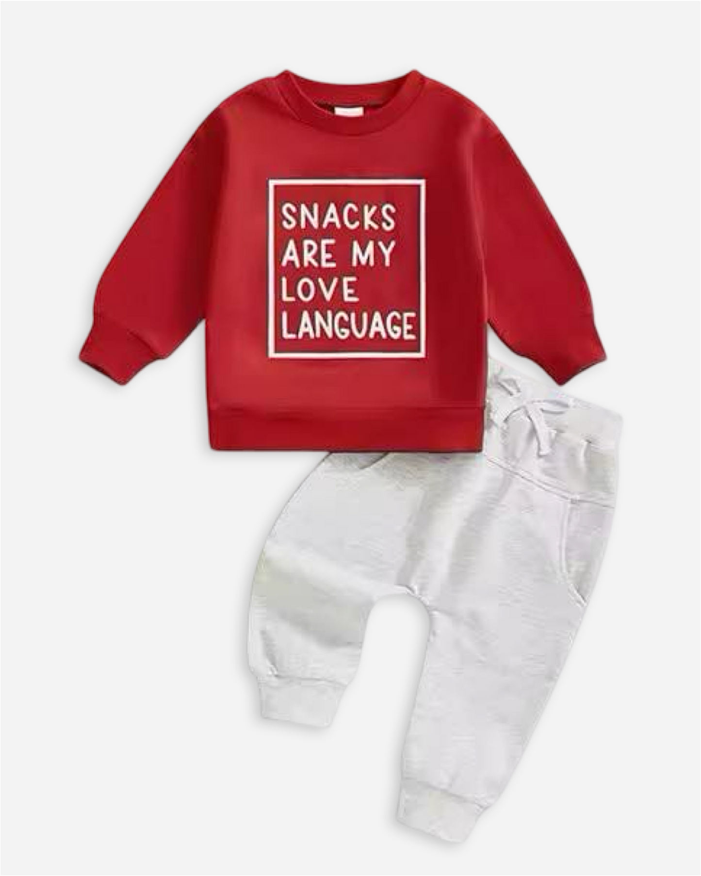 Love Snacks Jogger Set