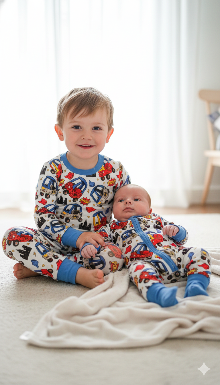 Limited Cozy Hero Bamboo PJs