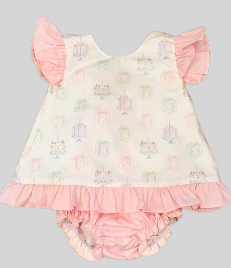 Bow Back Birthday Set