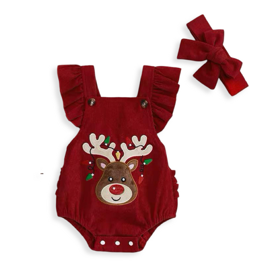 Reindeer Bubble Red