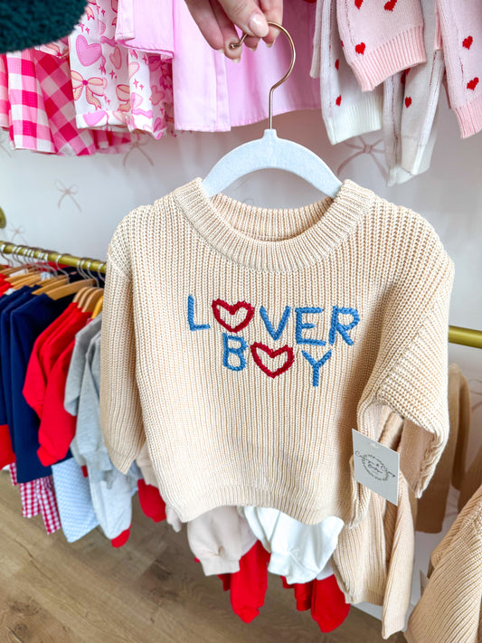 Lover Boy Knit Sweater