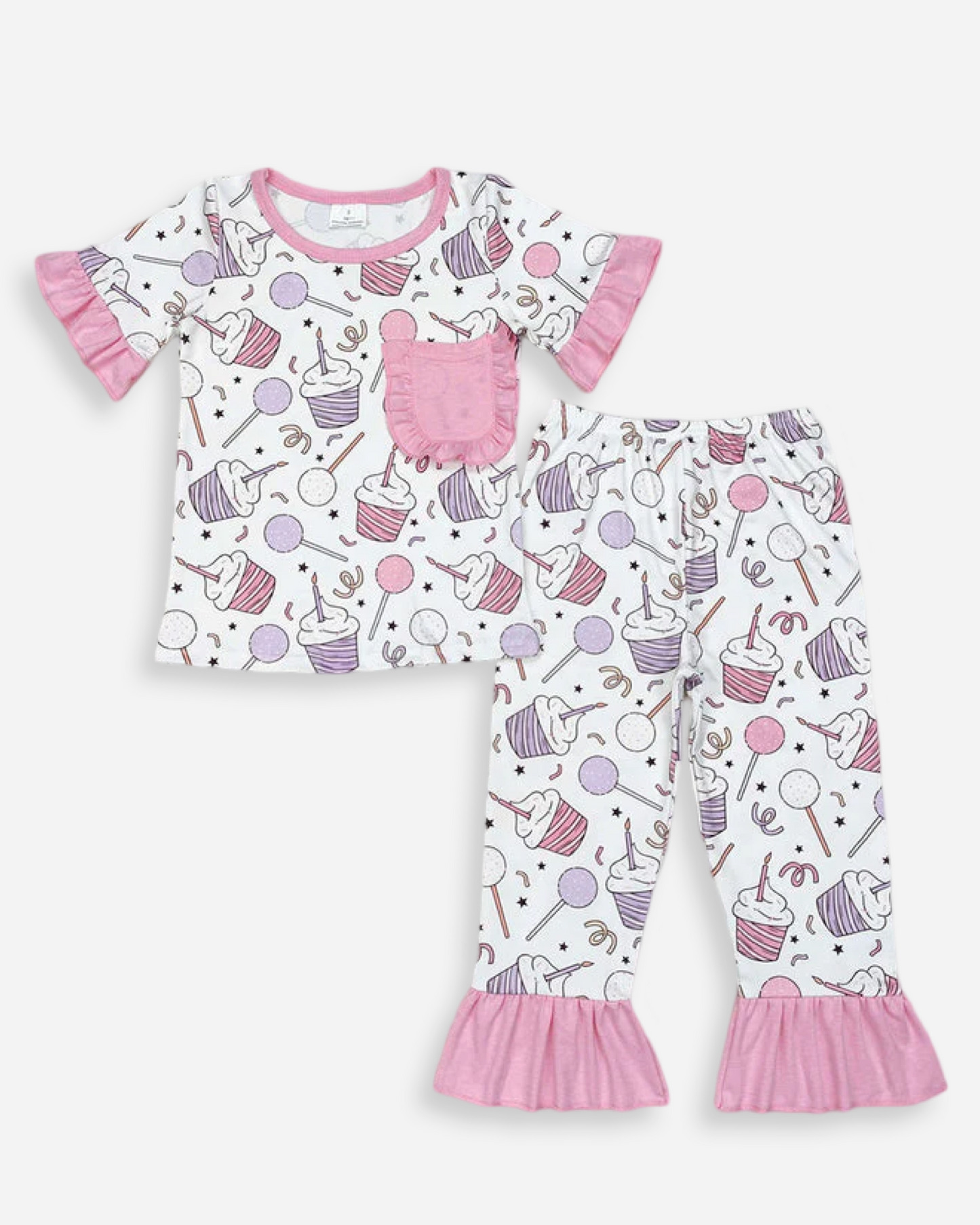 Pink SS Birthday PJs